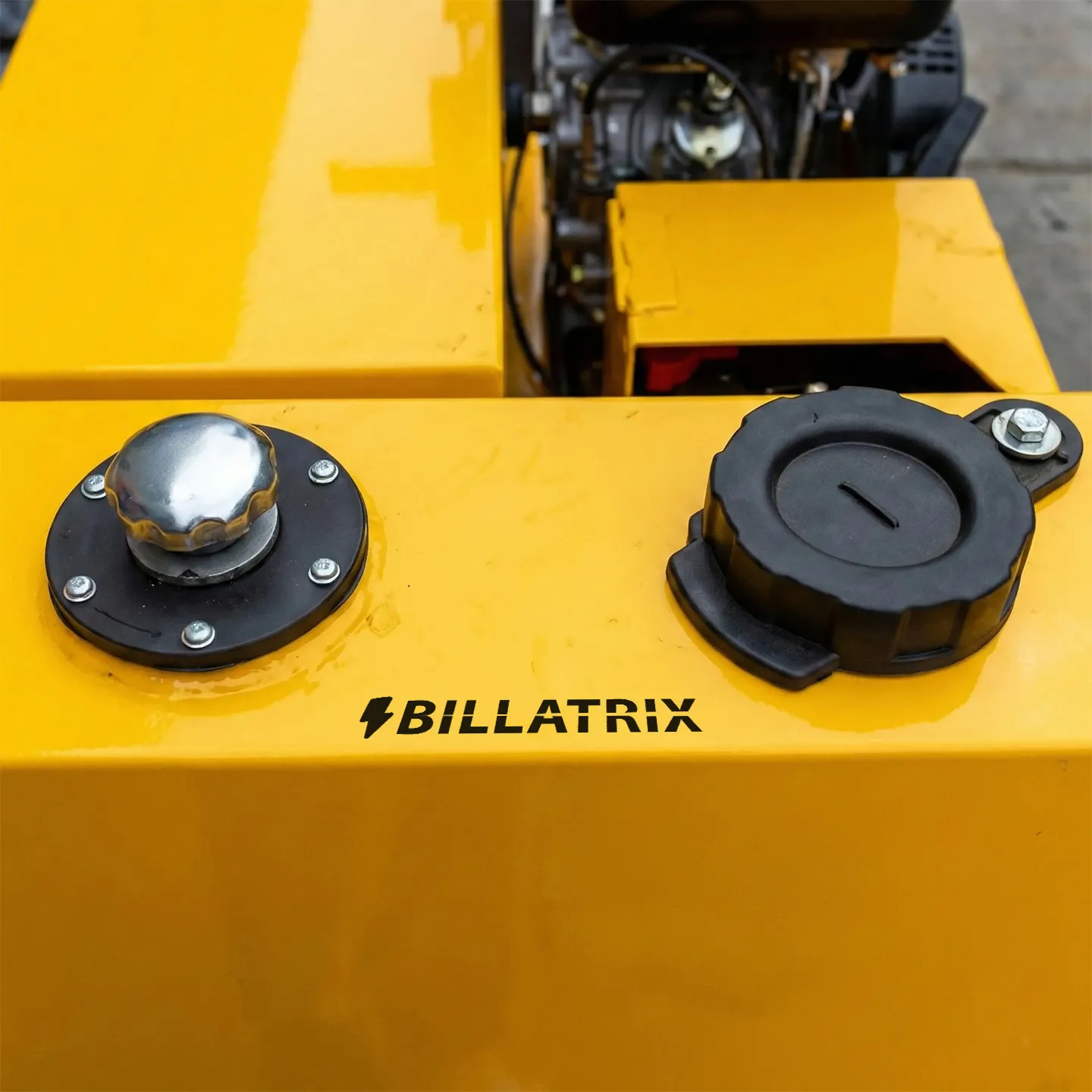 BILLATRIX HT-JS800B Ручной дизельный двухвальцовый каток 0.5 тонны