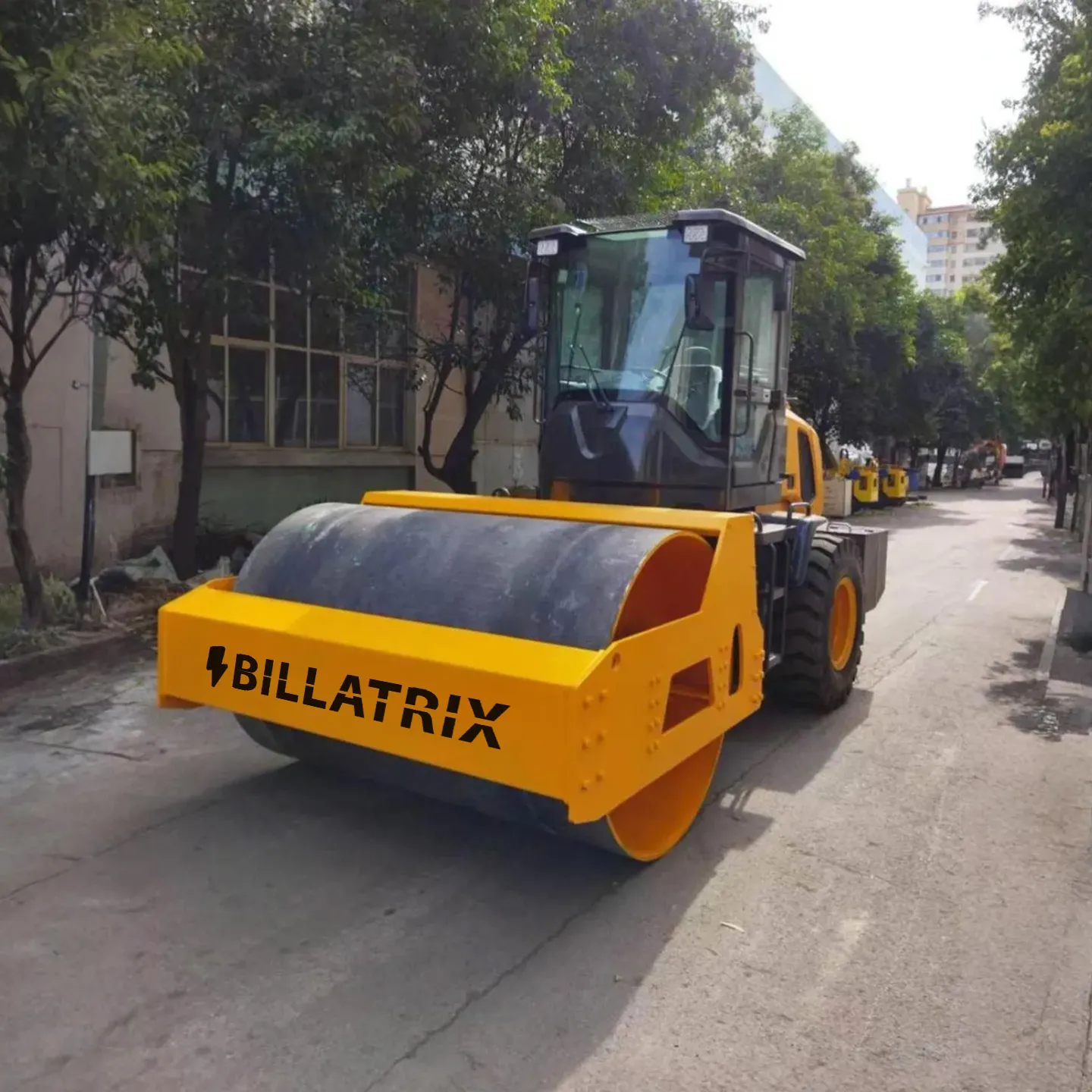 BILLATRIX YC-10T Тяжелый дорожный вибрационный каток с кабиной 10 тонн 