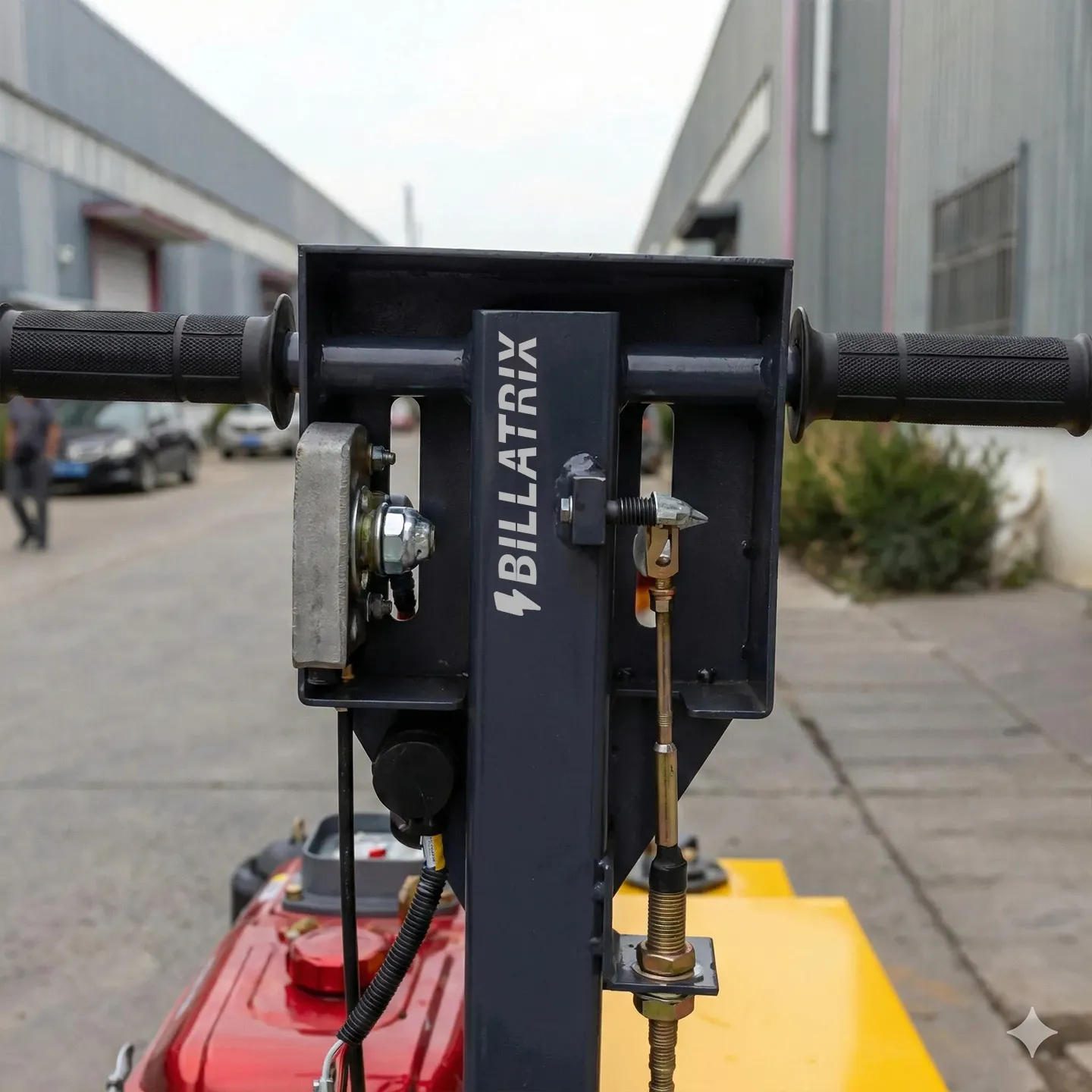 BILLATRIX HT-JS800C Ручной дизельный каток с водяным охлаждением 520 кг 