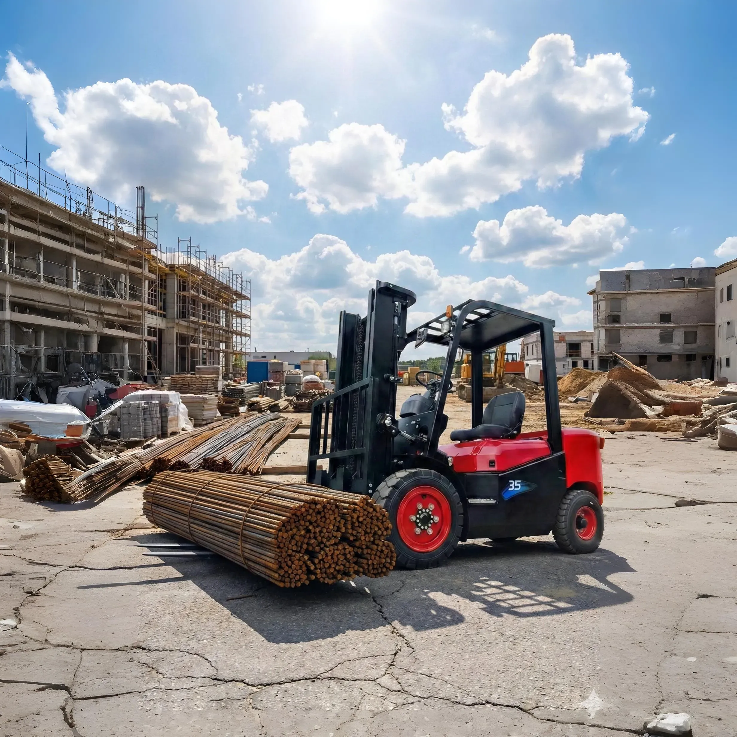 BILLATRIX CPCD35 Дизельный автопогрузчик, 3500 кг, 3 метра