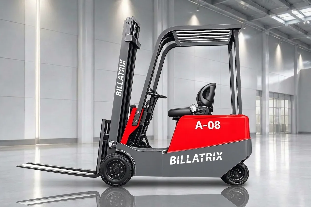 BILLATRIX A-08 Вилочный электрический погрузчик, грузоподъемность 800 кг, 3 метра
