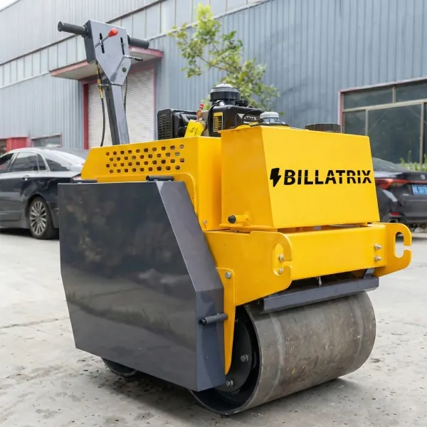 BILLATRIX HT-JS800B Ручной дизельный двухвальцовый каток 0.5 тонны
